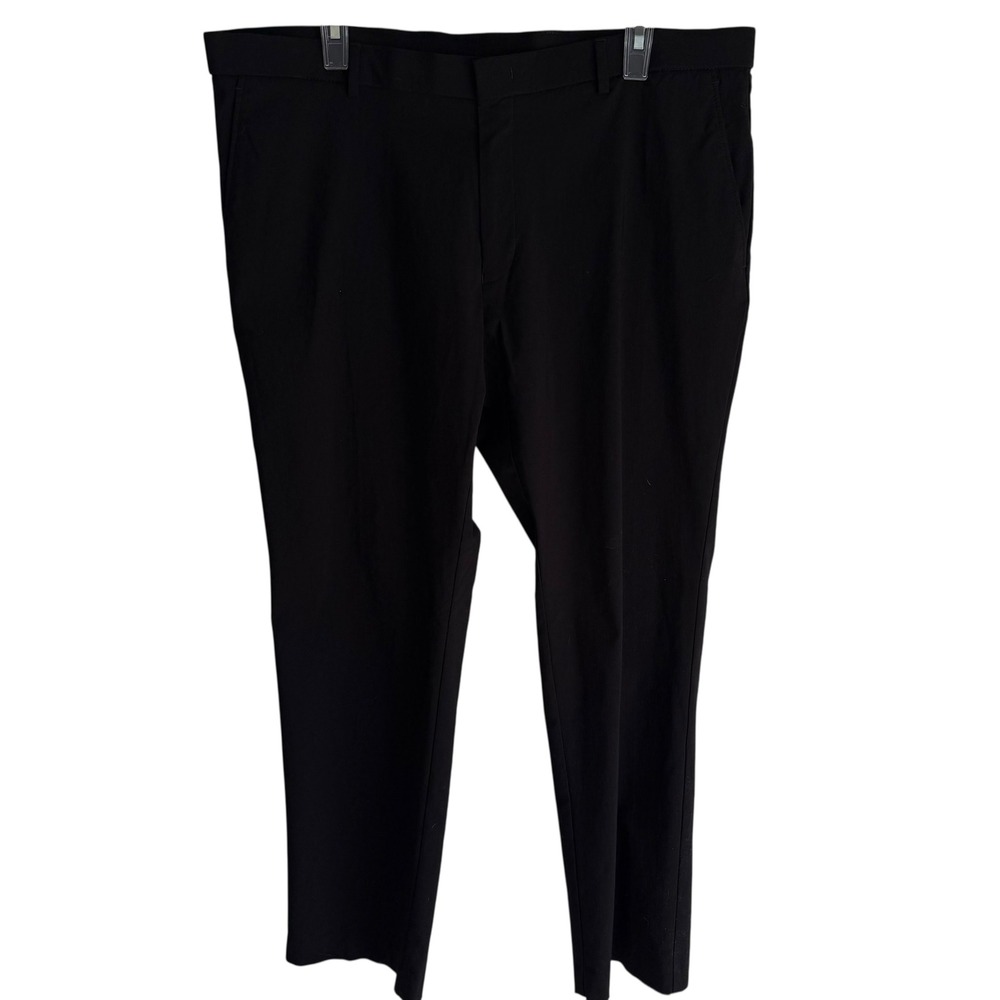 RALPH RALPH LAUREN Mens Black Trousers Dress Pants, 38x29